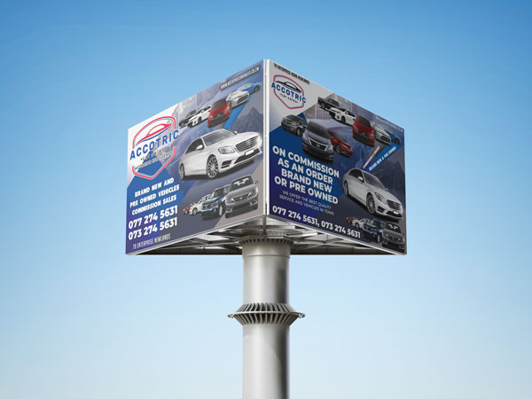 billboard signage motoring