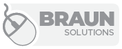 braunu logo design